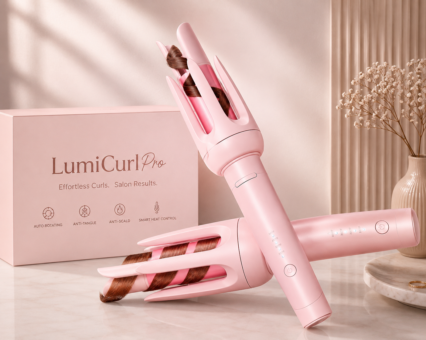 LumiCurl Pro Automatic Curling Iron