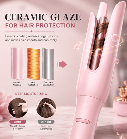 LumiCurl Pro Automatic Curling Iron